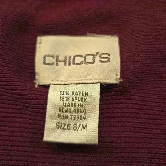 Oversized Poncho Cape Pullover Knit Sweater Eggplant Purple Size Small Medium - Picture 2 of 9